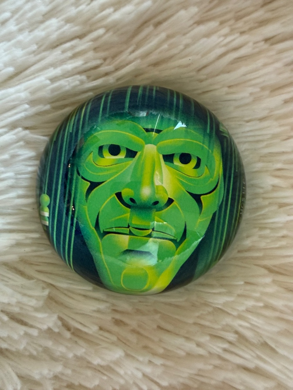 Wicked Wizard of Oz Glass Paper Weight